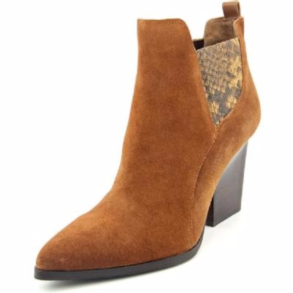 Donald J. Pliner Shoes - Donald J Pliner Chestnut Boots Size 9.5 New